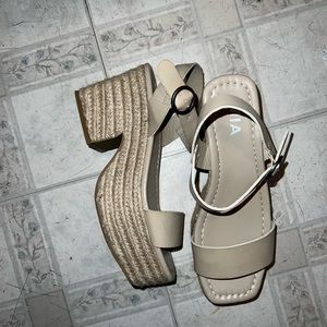 Mia platform wedge sandals